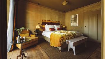 Kamer (Garden - De Hof) | Luxe beddengoed, donzen dekbedden, pillowtop-bedden, een minibar