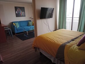 1 bedroom, WiFi, bed sheets - Departamento en Santiago Centro (Santiago)