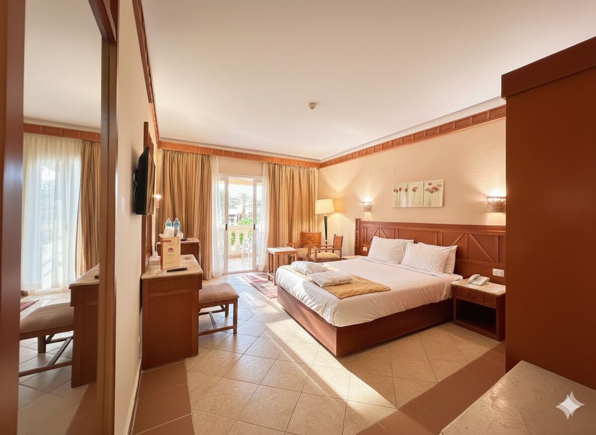 Minibar, wifi gratis y ropa de cama 