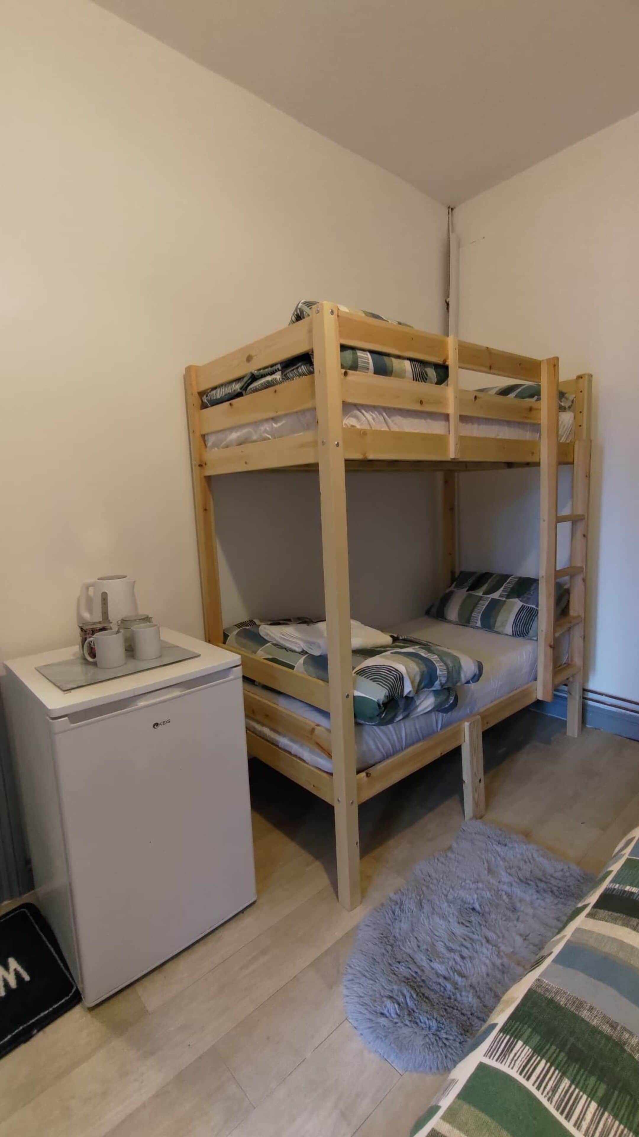 Desk, iron/ironing board, free WiFi, bed sheets