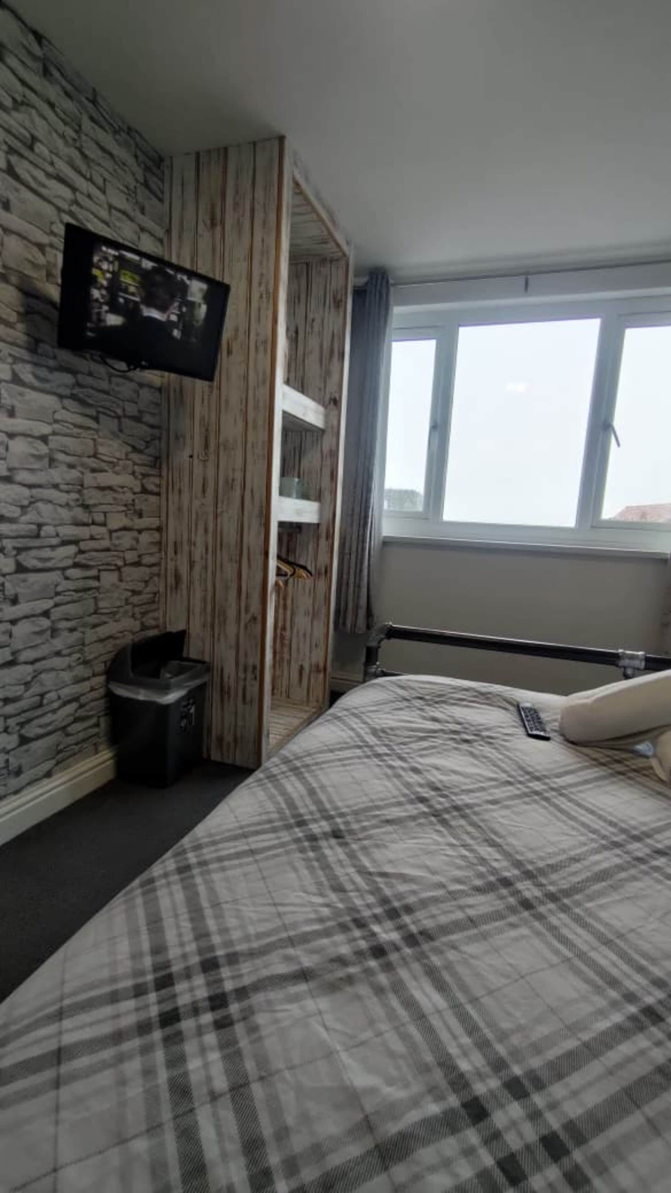 Desk, iron/ironing board, free WiFi, bed sheets