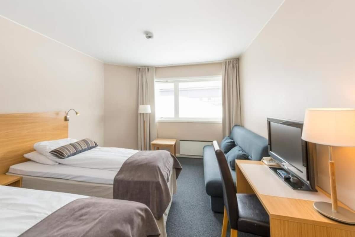 Classic Double Room Single Use, Garden View | Desk, laptop workspace, iron/ironing board, free WiFi