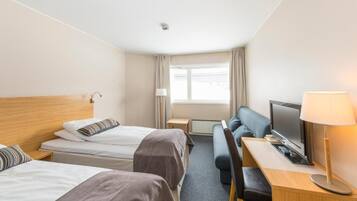 Classic Double Room Single Use, Garden View | Desk, laptop workspace, iron/ironing board, free WiFi