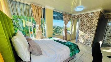 Zimmer, 1 Schlafzimmer, Balkon, Gartenblick | 1 Schlafzimmer