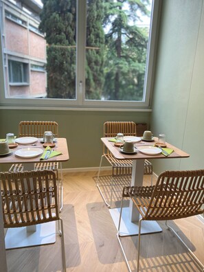 Kontinental frokost er inkludert hver dag