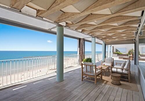 Penthouse mit Meerblick und privatem Pool