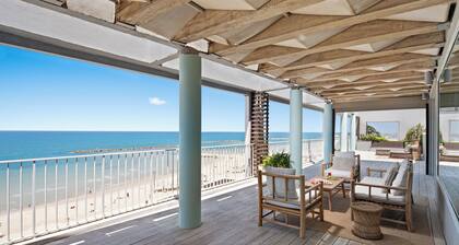 Penthouse mit Meerblick und privatem Pool