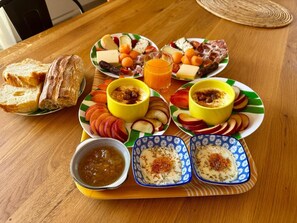 Frühstück gegen Gebühr