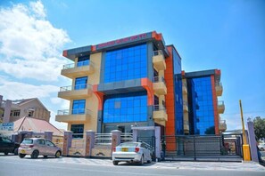 Façade de l’hébergement