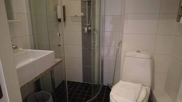 Hair dryer, towels