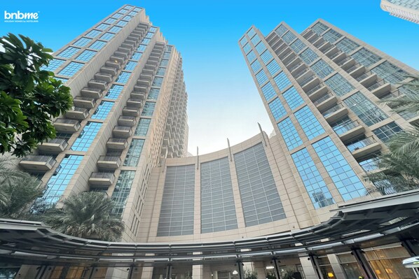 Majoituspaikan julkisivu