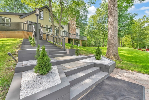 Overnattingsstedets uteområder