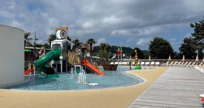 3-bedroom mobile home for 6 people - 5* campsite / 20 minutes walk from the beach