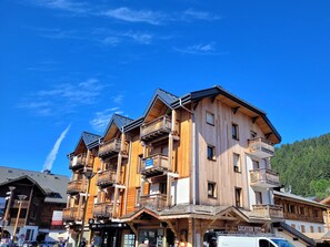 Exterior - Renovated apartment center Les Gets, 4 pers, balcony (Les Gets)