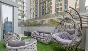 Comfort-Apartment, 1 Schlafzimmer, Stadtblick | Balkon