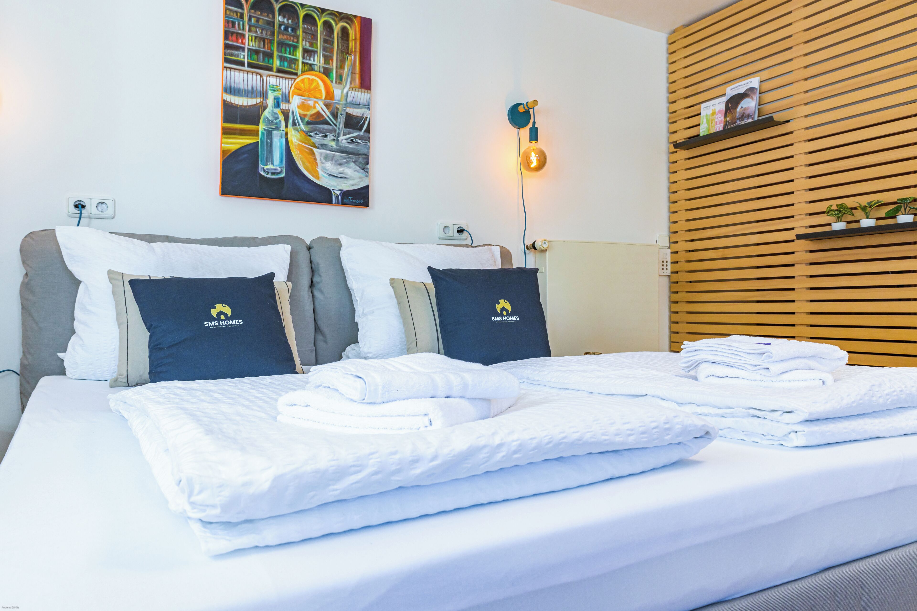 2 bedrooms, desk, free WiFi, bed sheets