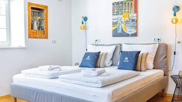 2 Schlafzimmer, Schreibtisch, kostenloses WLAN, Bettwäsche