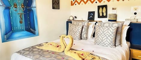 Habitación Royal doble | Caja fuerte y espacio para trabajar con un portátil