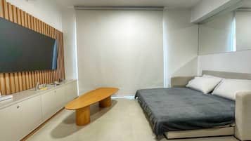 Grand Apartment | Blackout drapes, iron/ironing board, free WiFi