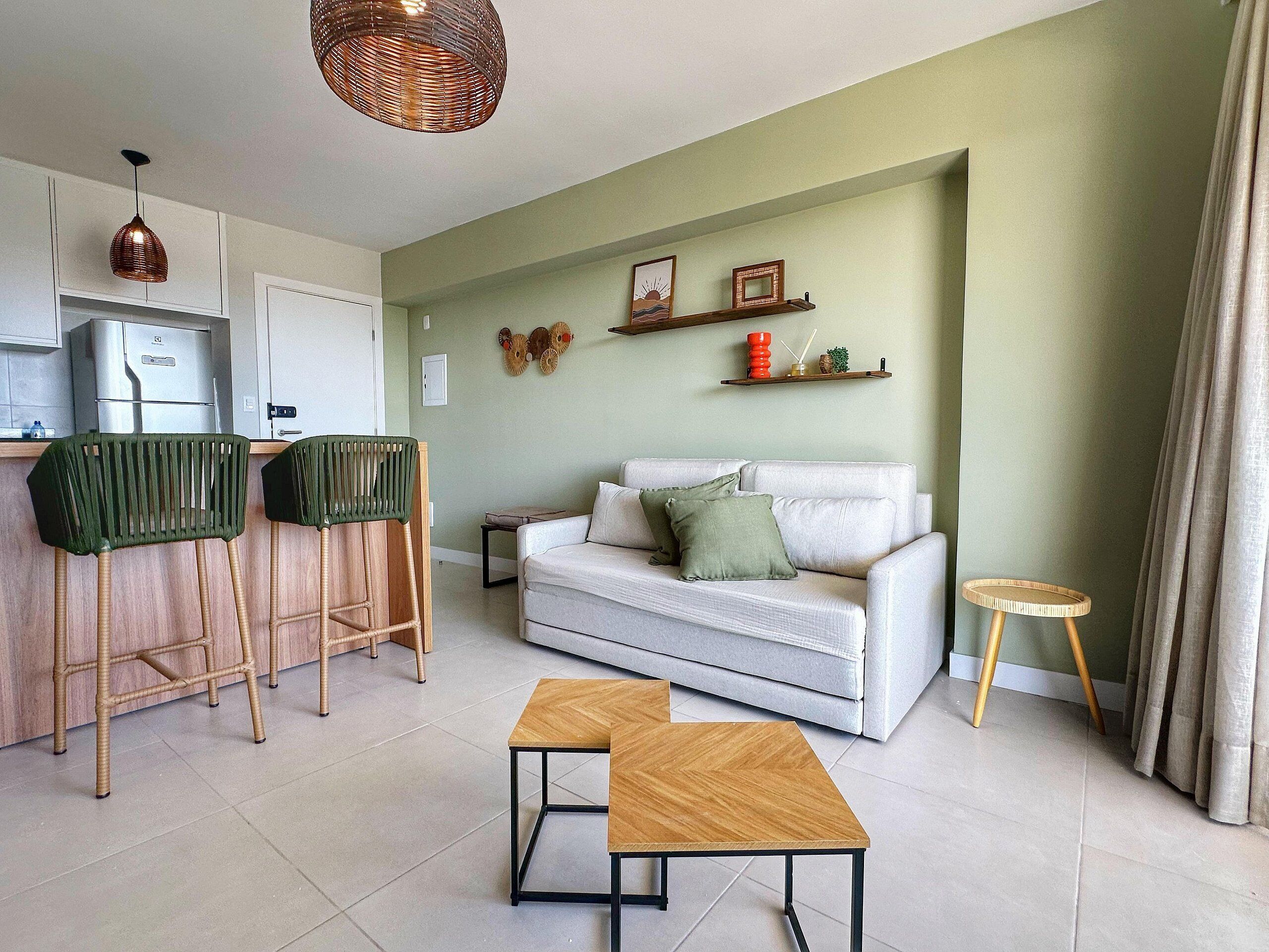 Basic Apartment | Living area | Flat-screen TV