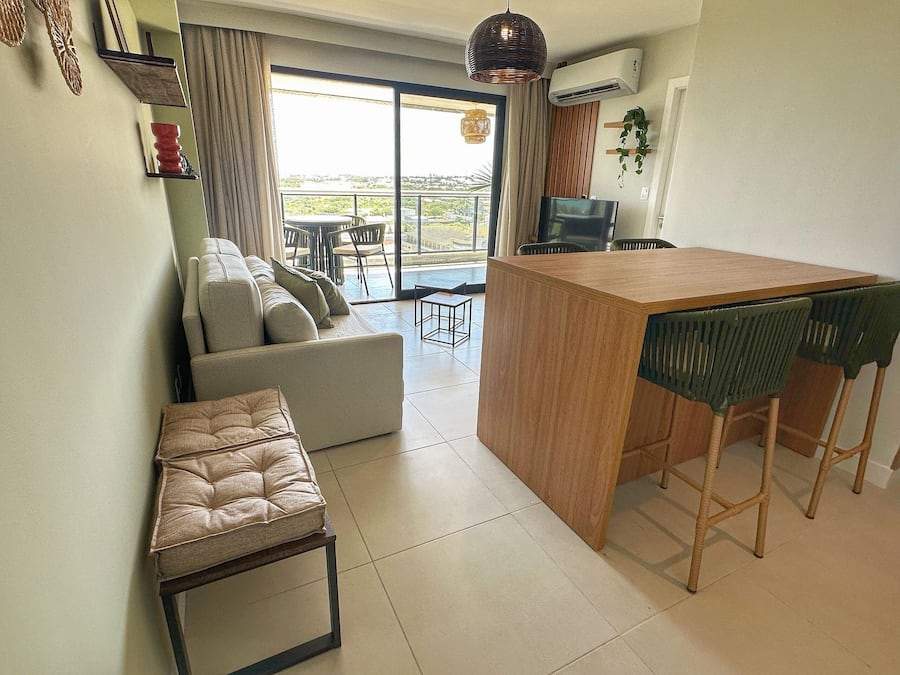 Basic Apartment | Living area | Flat-screen TV