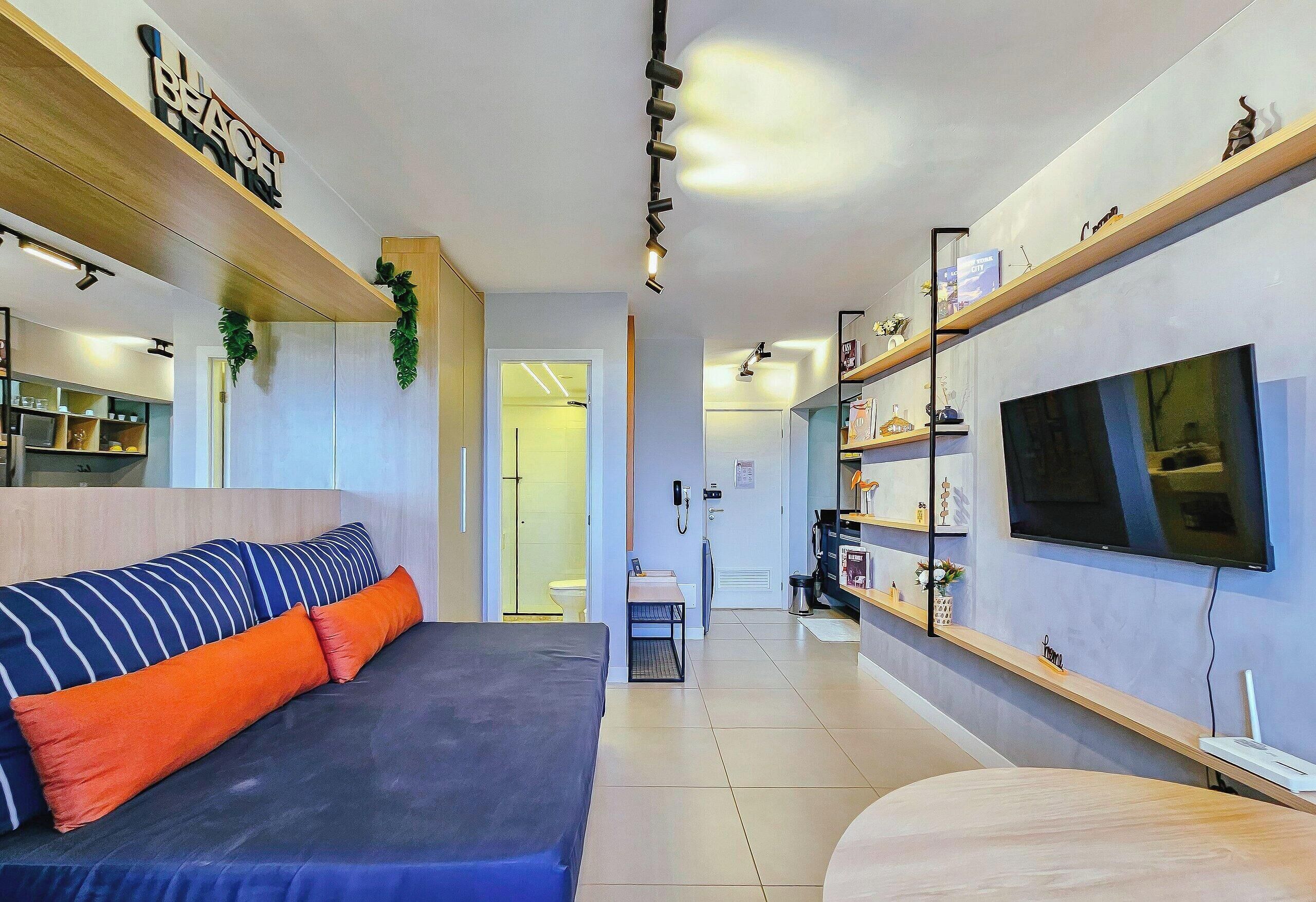 Monolocale Design | Ferro/asse da stiro, Wi-Fi gratuito