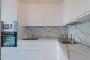 Leilighet | Eget kjøkken | Kjøleskap på fellesområdet, mikrobølgeovn på fellesområdet og fryser