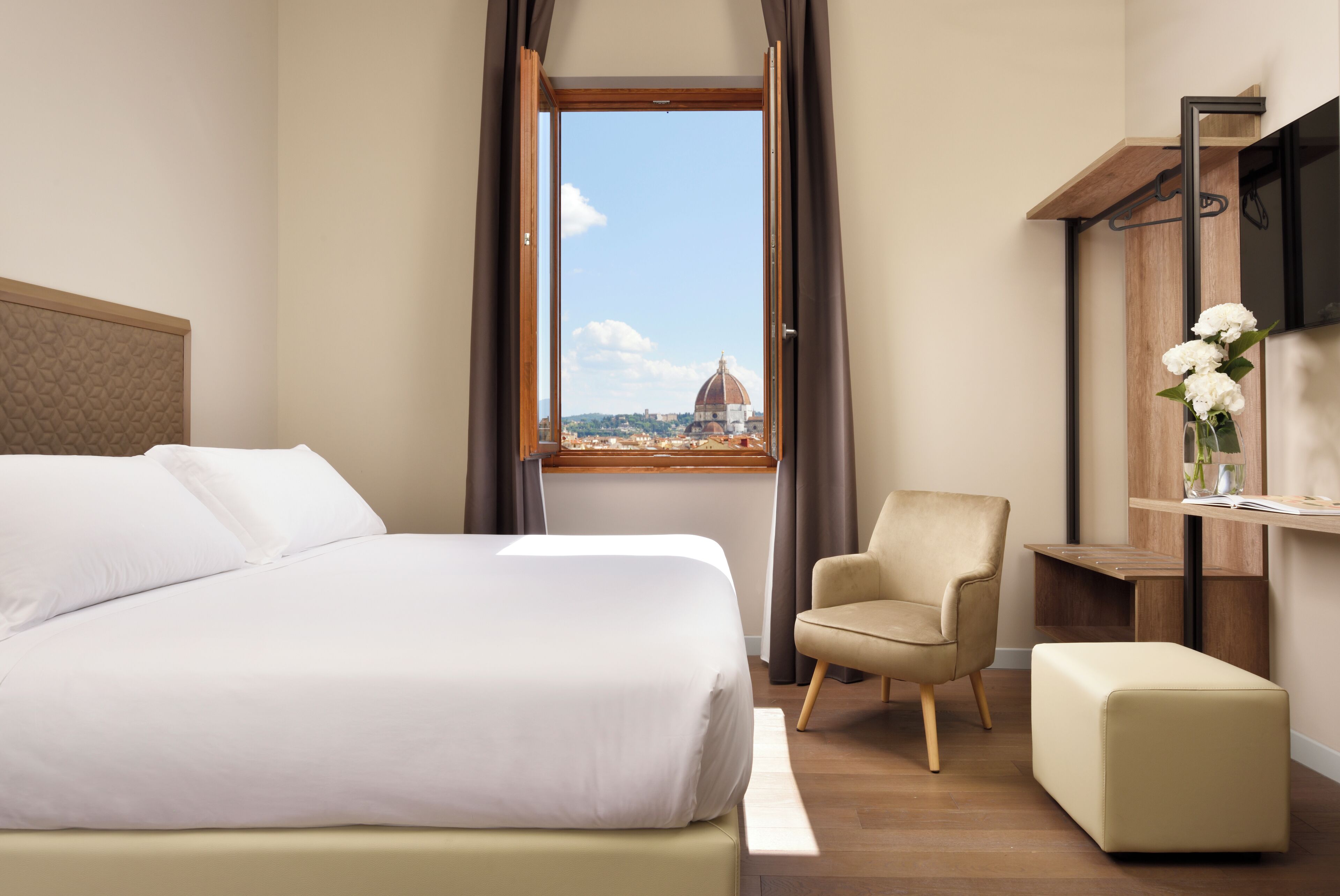 Deluxe-Doppel- oder -Zweibettzimmer, Stadtblick