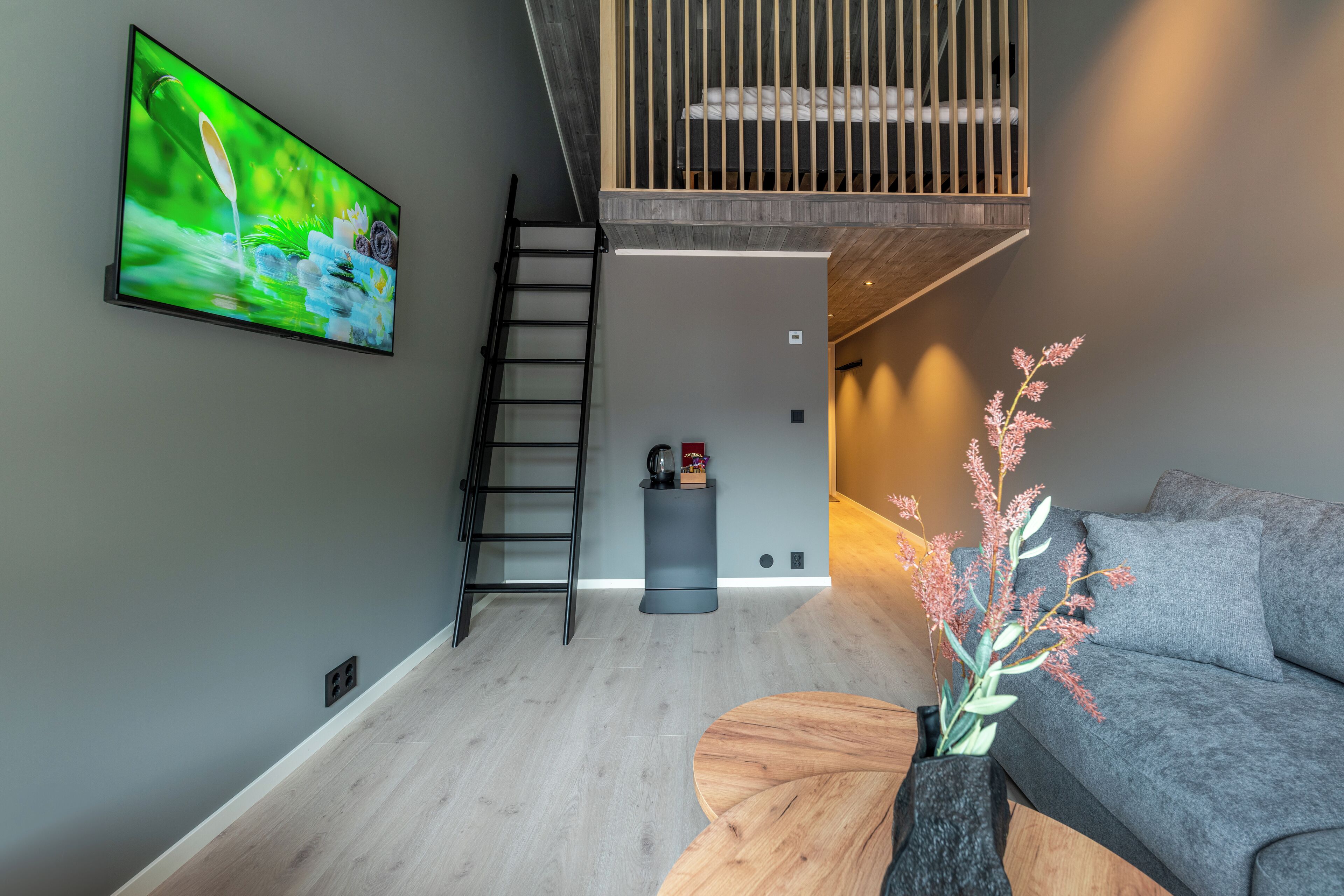 Standard Double | Living area | 40-inch Smart TV with digital channels, Netflix, streaming services