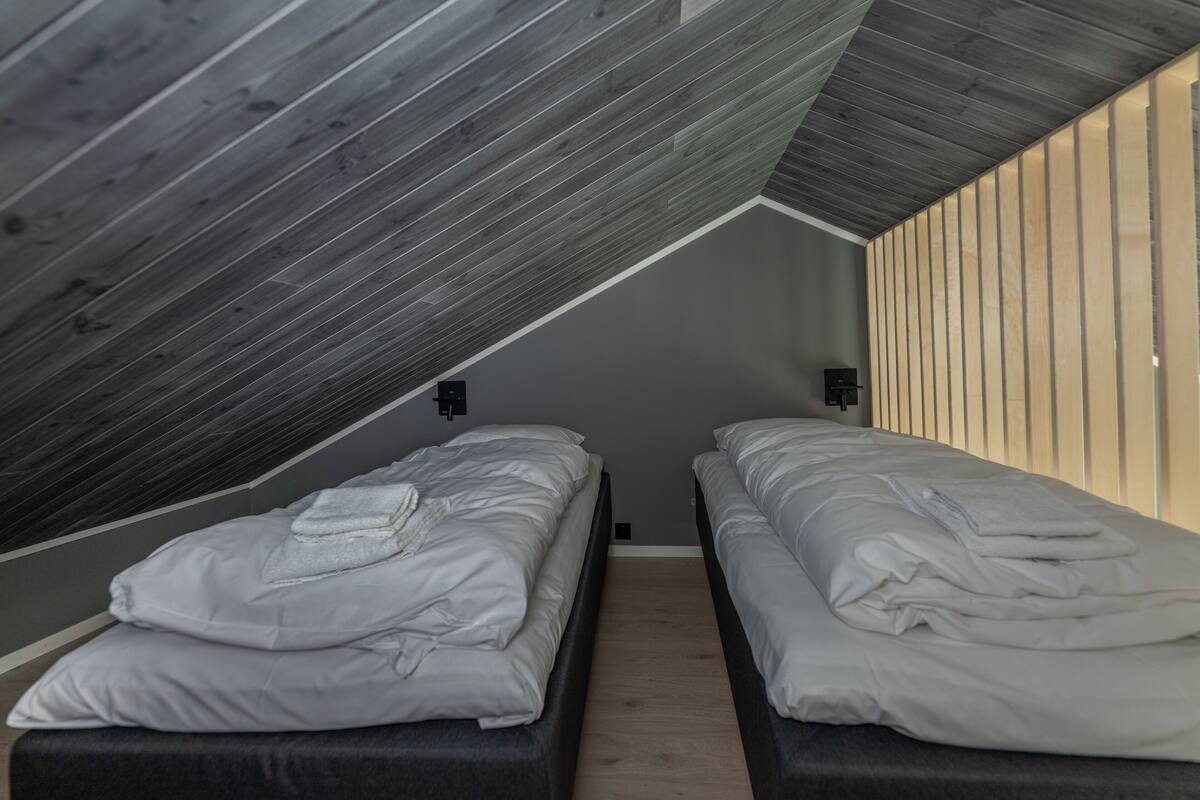 2 habitaciones, colchones con efecto memoria y wifi gratis