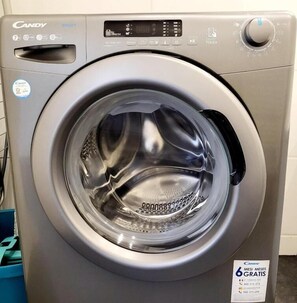 Appartement, 1 tweepersoonsbed met slaapbank | Wasservice