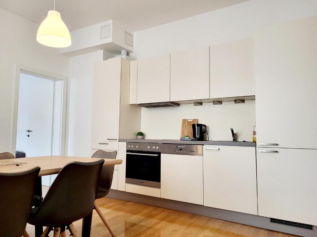 Apartment, 2 Bedrooms | Private kitchen | Fridge, oven, stovetop, dishwasher