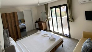 Deluxe Quadruple Room, Balcony, Garden View | View from room -  Bir Tebessüm Ayvalık (Ayvalik)