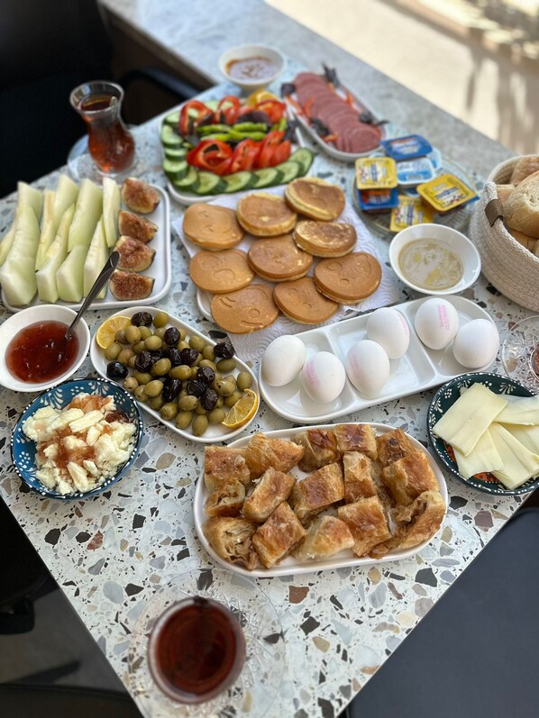Repas de petit déjeuner