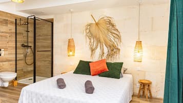 2 chambres, fer et planche Ă  repasser, Wi-Fi, draps fournis
