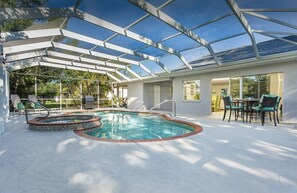 Una piscina climatizada