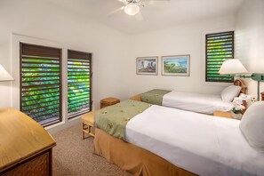 2 bedrooms, in-room safe, iron/ironing board, WiFi - Kiahuna Plantation Resort Ocean View 2 Bedroom (Koloa)
