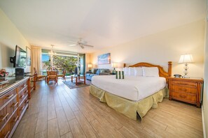 In-room safe, iron/ironing board, WiFi, bed sheets