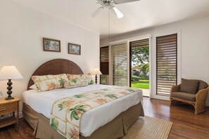 2 bedrooms, in-room safe, iron/ironing board, WiFi