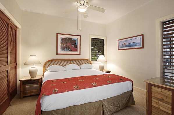 1 bedroom, in-room safe, iron/ironing board, free WiFi