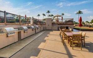 Outdoor dining - Kaanapali Maui Eldorado A106 Partial Ocean 1 BD (Lahaina)