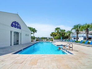 House, Multiple Beds (Relax Awhile - Carriage House) | Pool | Outdoor pool, a heated pool - Relax Awhile - Carriage House (Panama City Beach)
