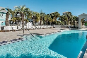 House, Multiple Beds (Relax Awhile - Carriage House) | Pool | Outdoor pool, a heated pool - Relax Awhile - Carriage House (Panama City Beach)