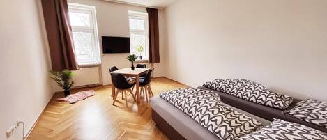 Appartement, 2 slaapkamers | Geluiddichte muren, gratis wifi