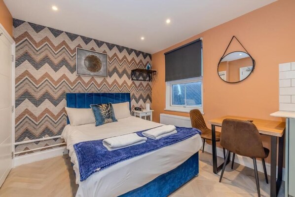 1 Schlafzimmer, Bügeleisen/Bügelbrett, kostenloses WLAN, Bettwäsche