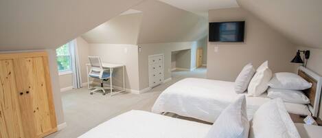 3 dormitoris, escriptori, un bressol de viatge i wifi