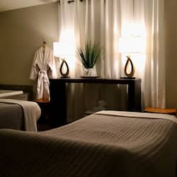 Hot tub, hot stone massages, deep-tissue massages, Swedish massages