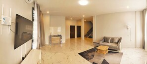 Family Townhome | Living area | Flat-screen TV - Hillview Terrace (Hat Yai)