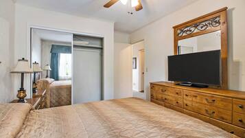 3 habitaciones y ropa de cama