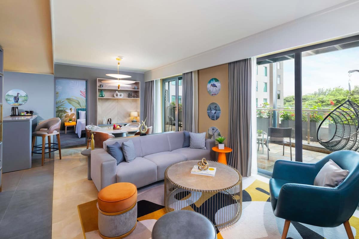 1 bedroom, minibar, in-room safe, individually furnished